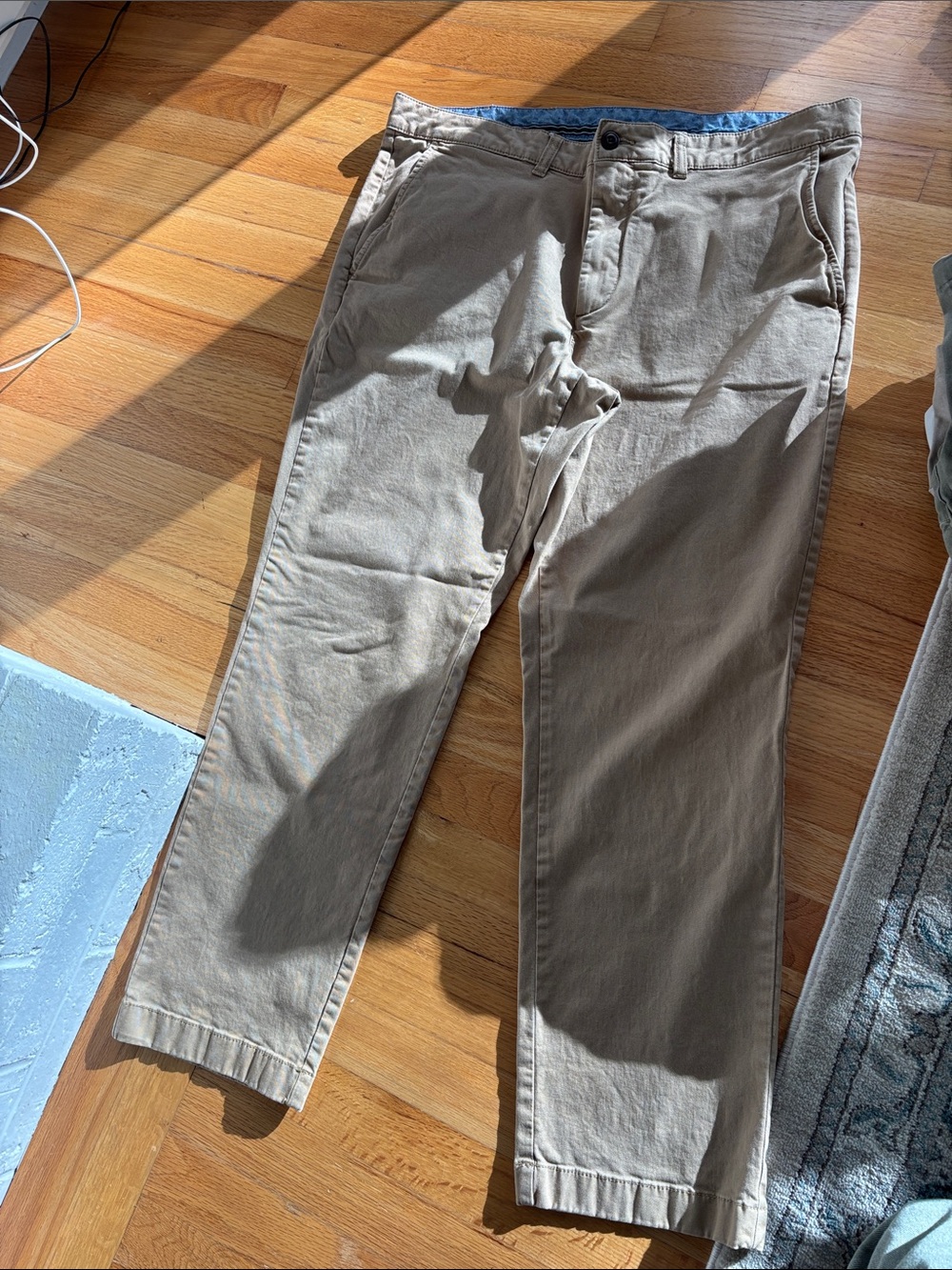 L.L. Bean Tan Chino Pants